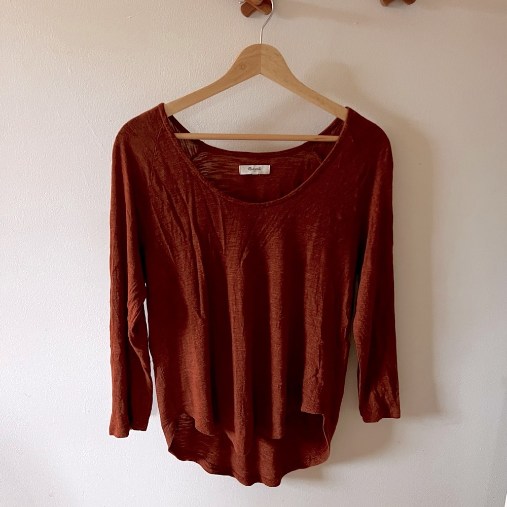 Madewell drapey top